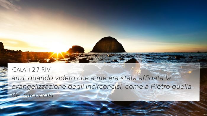 Galati 2:7 RIV Bible Verse Image