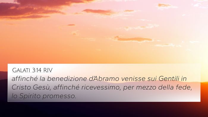 Galati 3:14 RIV Bible Verse Image