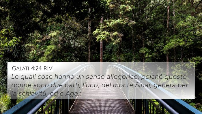 Galati 4:24 RIV Bible Verse Image