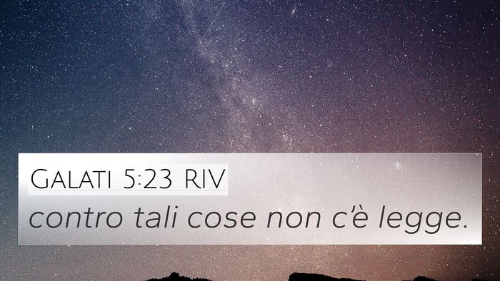 Galati 5:23 RIV Bible Verse Image