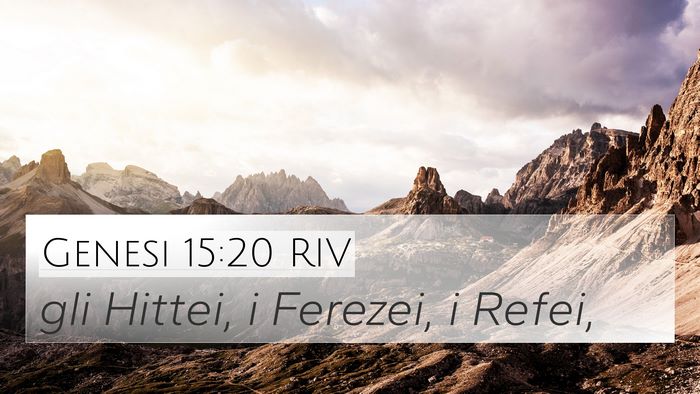 Genesi 15:20 RIV Bible Verse Image