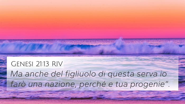 Genesi 21:13 RIV Bible Verse Image