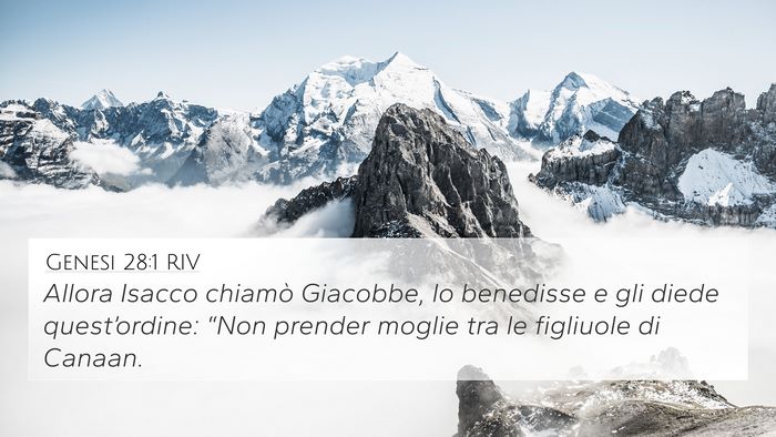 Genesi 28:1 RIV Bible Verse Image