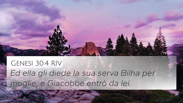 Genesi 30:4 RIV Bible Verse Image