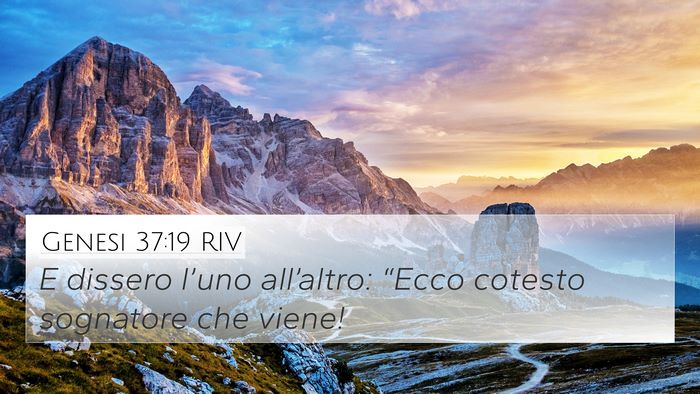 Genesi 37:19 RIV Bible Verse Image
