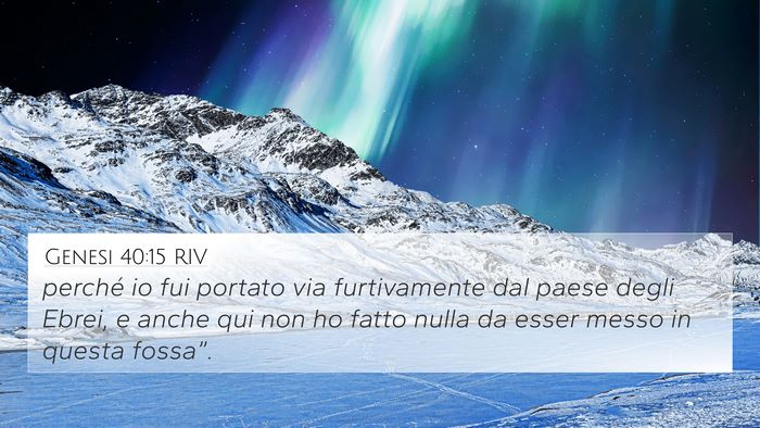 Genesi 40:15 RIV Bible Verse Image