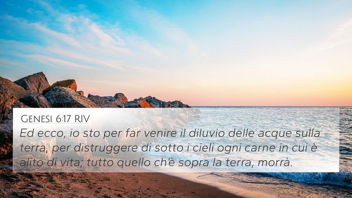 Genesi 6:17 RIV Bible Verse Image