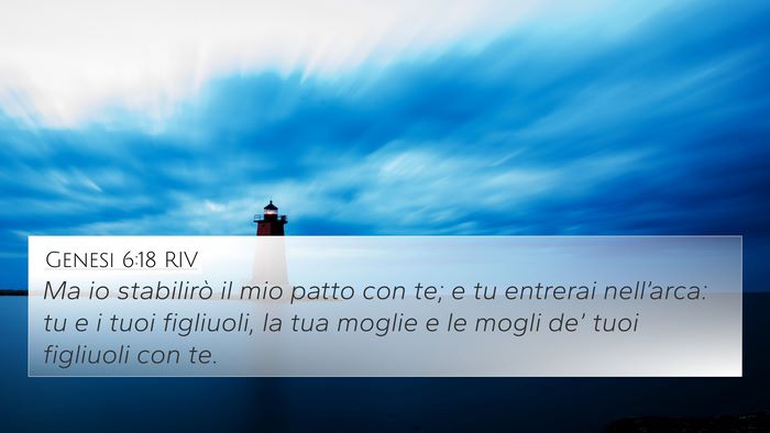 Genesi 6:18 RIV Bible Verse Image