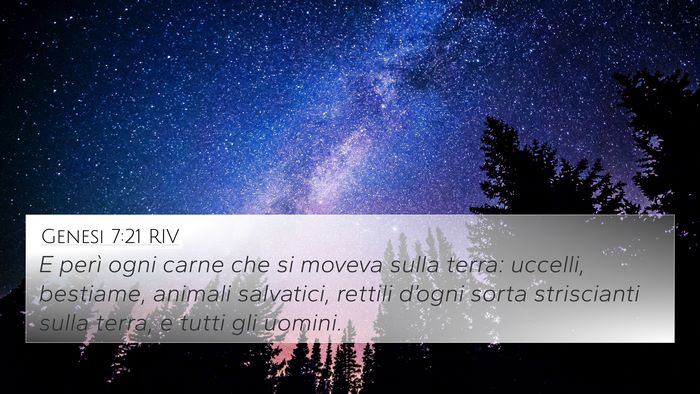 Genesi 7:21 RIV Bible Verse Image