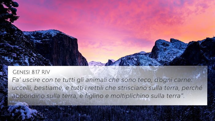 Genesi 8:17 RIV Bible Verse Image