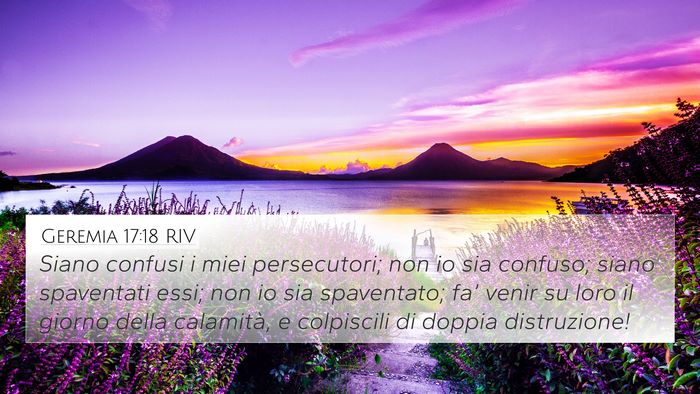 Geremia 17:18 RIV Bible Verse Image