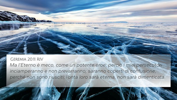 Geremia 20:11 RIV Bible Verse Image