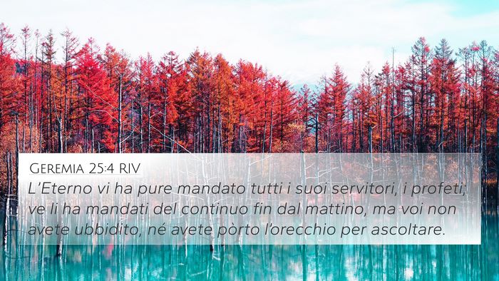 Geremia 25:4 RIV Bible Verse Image