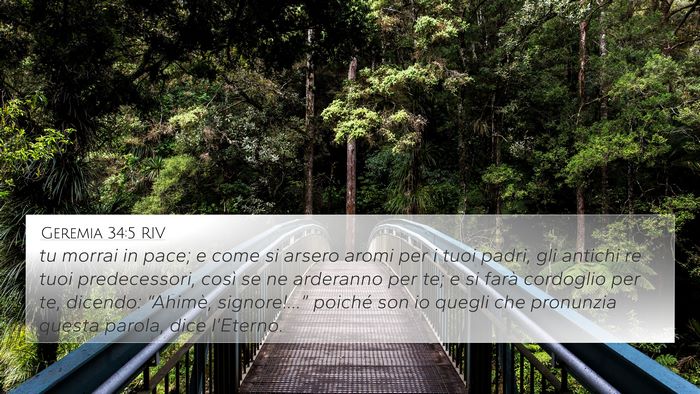 Geremia 34:5 RIV Bible Verse Image