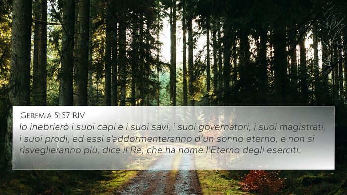 Geremia 51:57 RIV Bible Verse Image