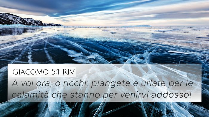 Giacomo 5:1 RIV Bible Verse Image