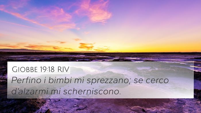 Giobbe 19:18 RIV Bible Verse Image