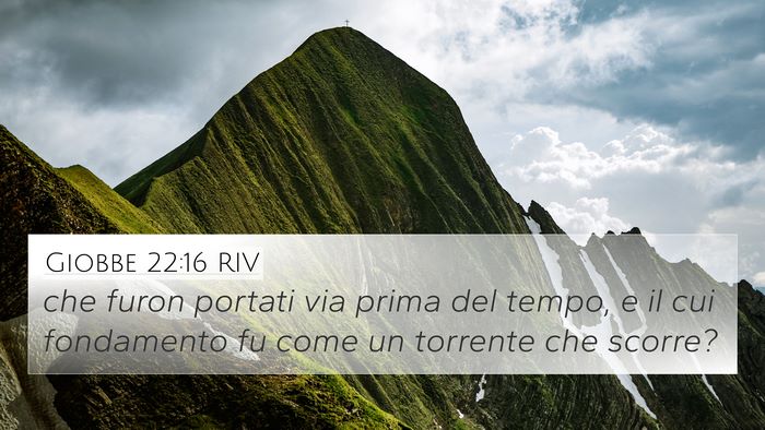 Giobbe 22:16 RIV Bible Verse Image