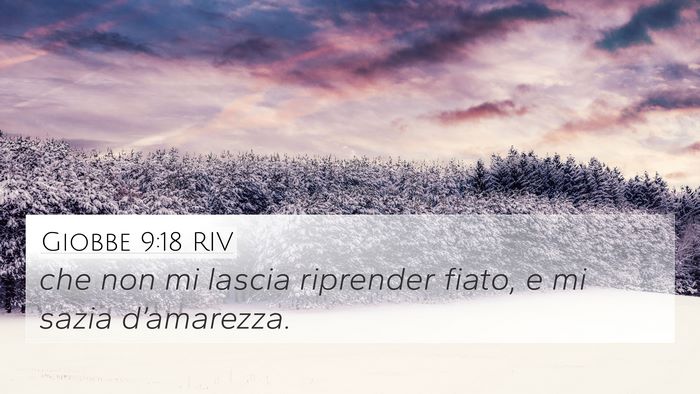 Giobbe 9:18 RIV Bible Verse Image