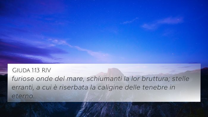 Giuda 1:13 RIV Bible Verse Image