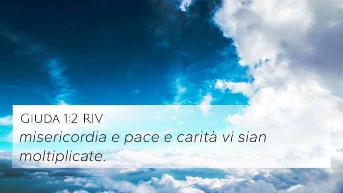 Giuda 1:2 RIV Bible Verse Image