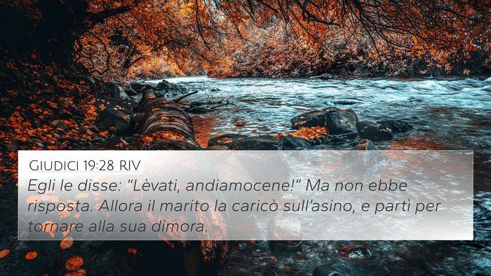 Giudici 19:28 RIV Bible Verse Image