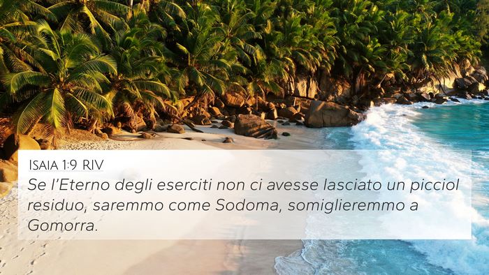 Isaia 1:9 RIV Bible Verse Image