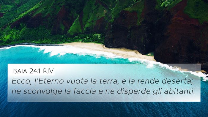 Isaia 24:1 RIV Bible Verse Image