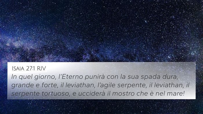 Isaia 27:1 RIV Bible Verse Image
