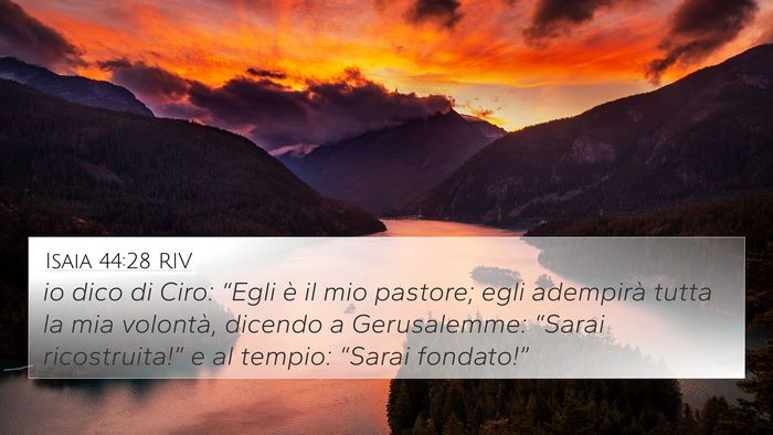 Isaia 44:28 RIV Bible Verse Image