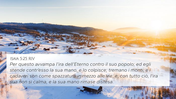 Isaia 5:25 RIV Bible Verse Image