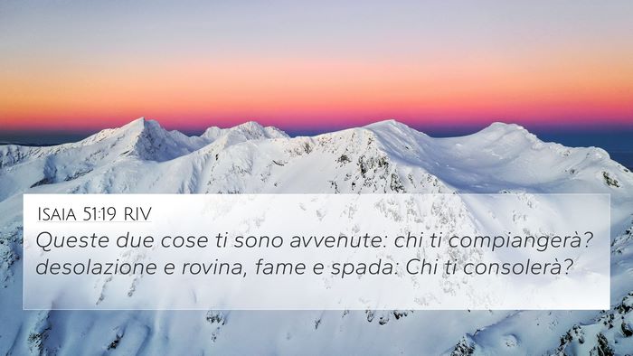 Isaia 51:19 RIV Bible Verse Image