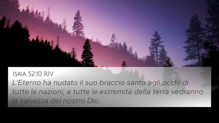 Isaia 52:10 RIV Bible Verse Image