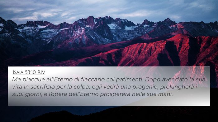 Isaia 53:10 RIV Bible Verse Image