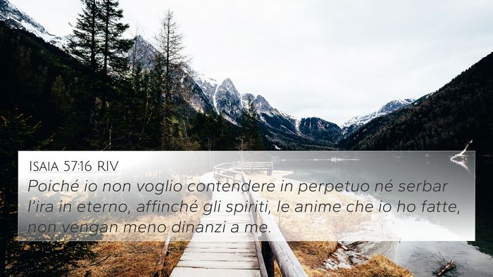 Isaia 57:16 RIV Bible Verse Image