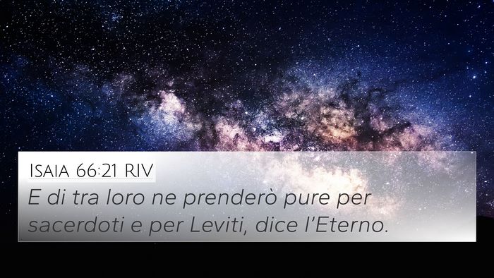Isaia 66:21 RIV Bible Verse Image