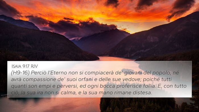 Isaia 9:17 RIV Bible Verse Image