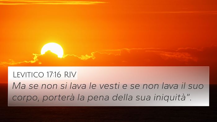 Levitico 17:16 RIV Bible Verse Image