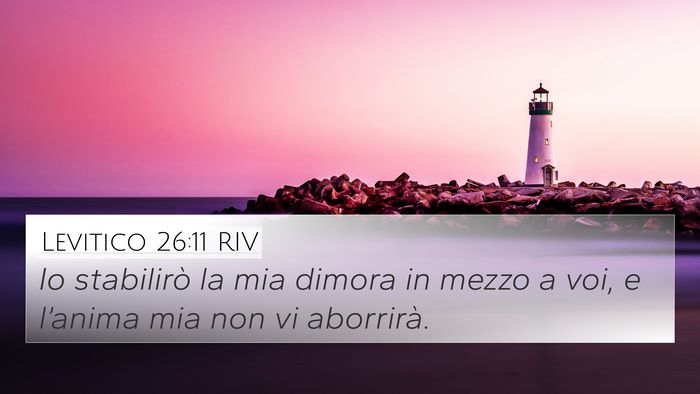 Levitico 26:11 RIV Bible Verse Image