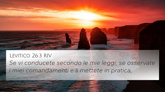 Levitico 26:3 RIV Bible Verse Image