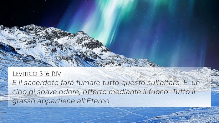 Levitico 3:16 RIV Bible Verse Image