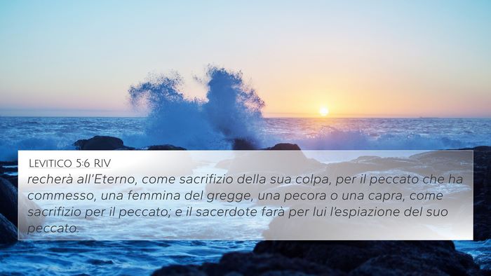 Levitico 5:6 RIV Bible Verse Image