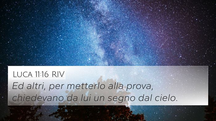 Luca 11:16 RIV Bible Verse Image