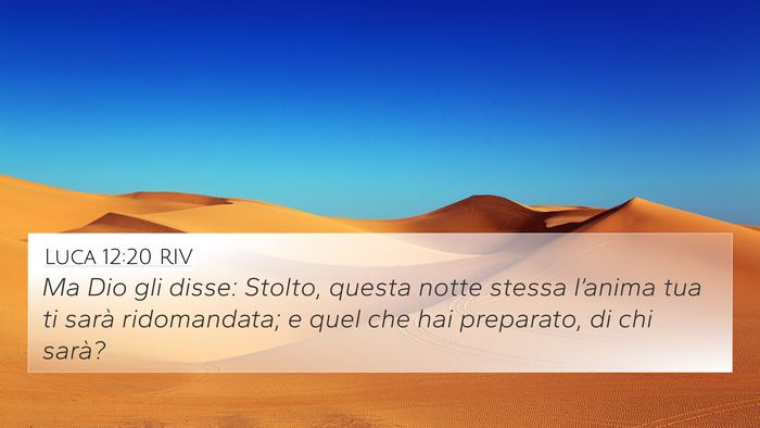 Luca 12:20 RIV Bible Verse Image