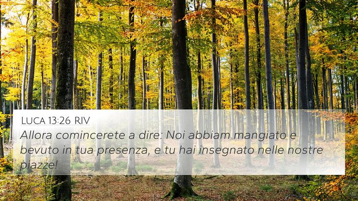 Luca 13:26 RIV Bible Verse Image