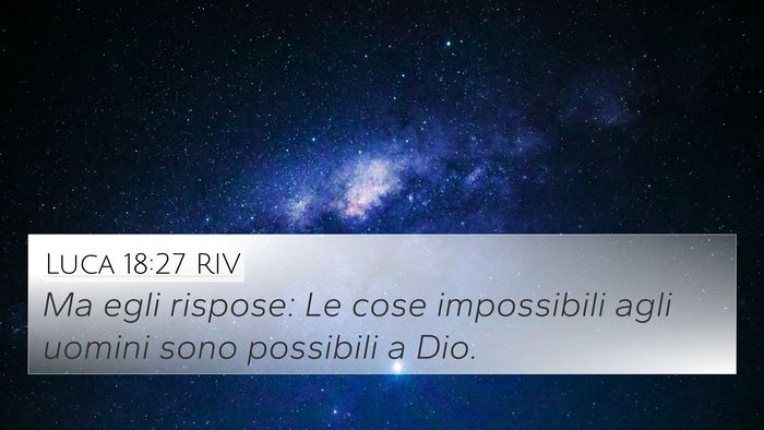Luca 18:27 RIV Bible Verse Image