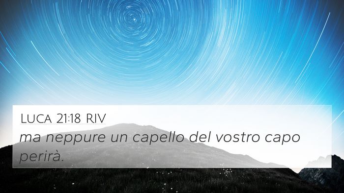 Luca 21:18 RIV Bible Verse Image
