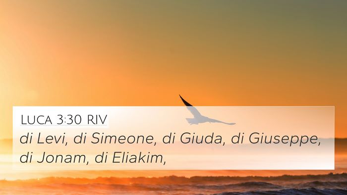 Luca 3:30 RIV 4K Wallpaper - di Levi, di Simeone, di Giuda, di Giuseppe, di - 4K Wallpaper Bible Verse