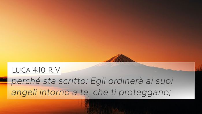 Luca 4:10 RIV Bible Verse Image
