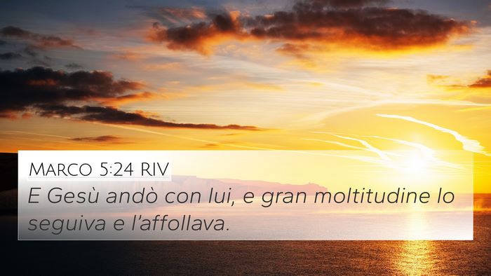Marco 5:24 RIV Bible Verse Image